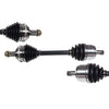 Pair CV Axle Front For Honda Civic Auto Trans Except CRX Del Sol 4WD Wagon 1.7L