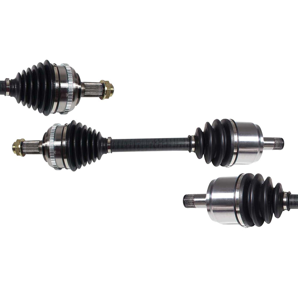 Pair CV Axle Front For Honda Civic Auto Trans Except CRX Del Sol 4WD Wagon 1.7L