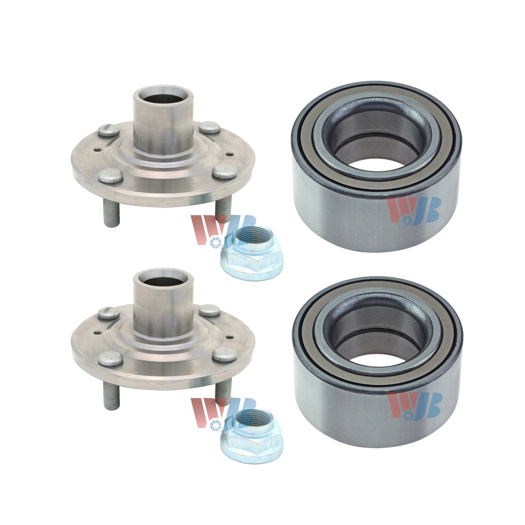 New Front Wheel Hub Bearing Kit Fit Honda Accord 2.3L 4 Cyl 2002-1998