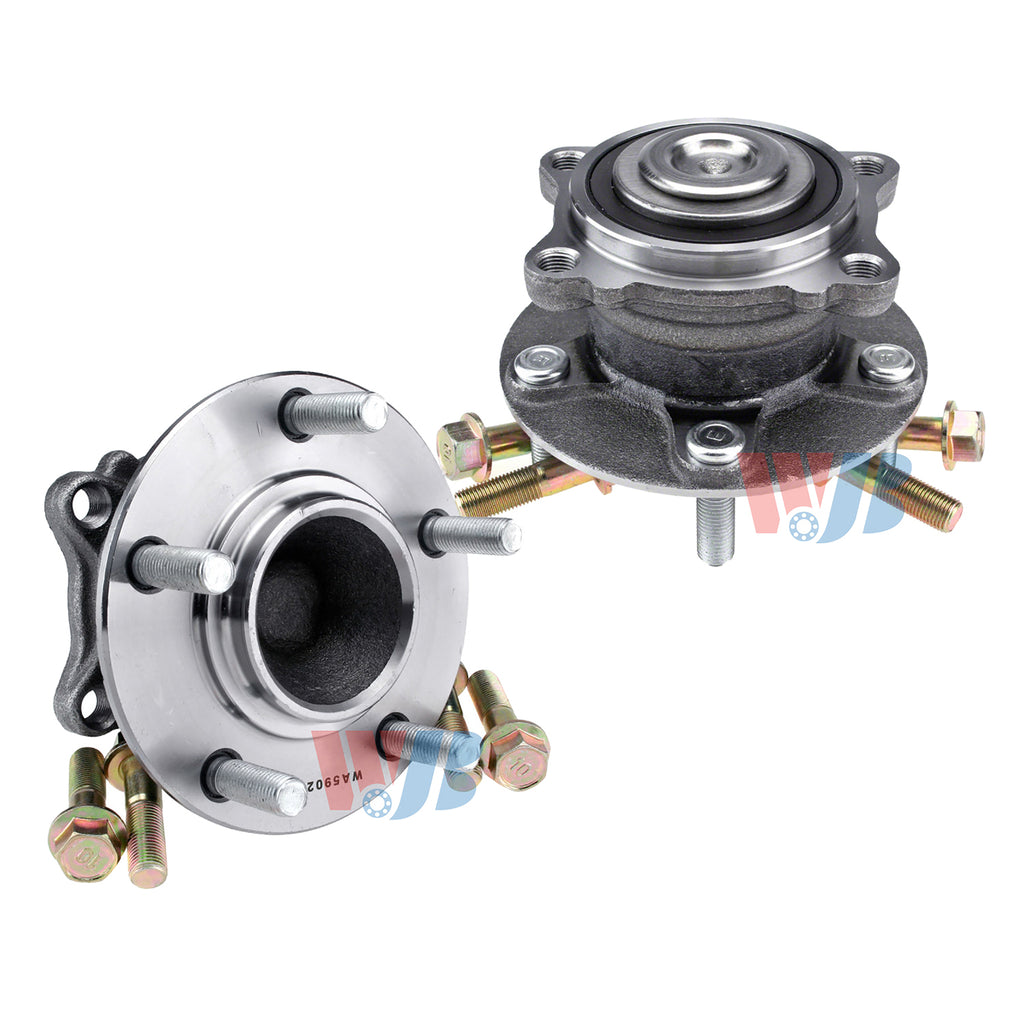 WJB 2 Rear Wheel Hub Bearing Assembly Fit Mitsubishi Outlander FWD XLS GT 13-07