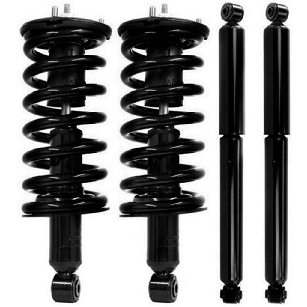 Front Complete Struts & Rear Shocks for 2004 - 2015 Nissan Titan 4x4 5.6L