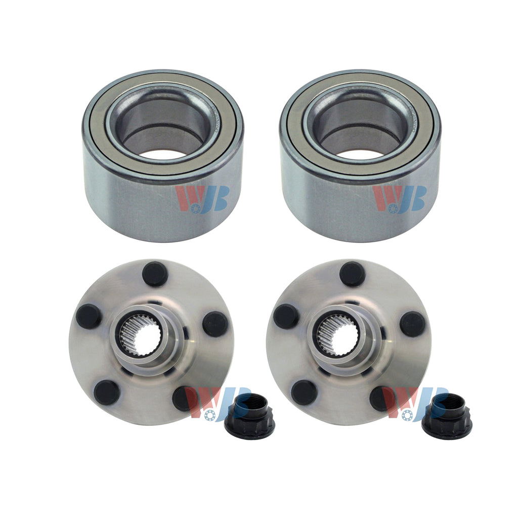 Pair Front Wheel Hub Bearing Kit For Toyota Celica Corolla Matrix 2012-2001