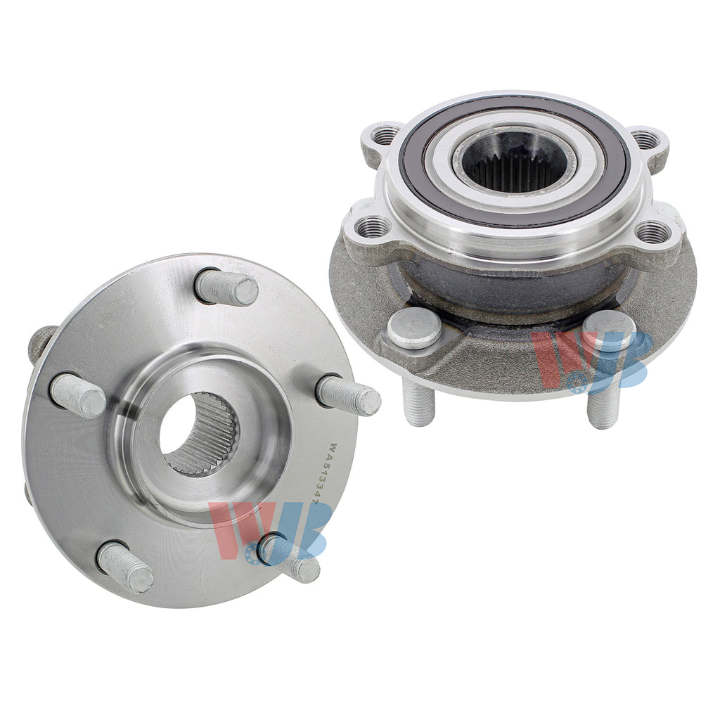 WJB 2 Front Wheel Hub Bearing Assembly Fit Mazda CX-5 2013-2016 Mazda 6 14-16