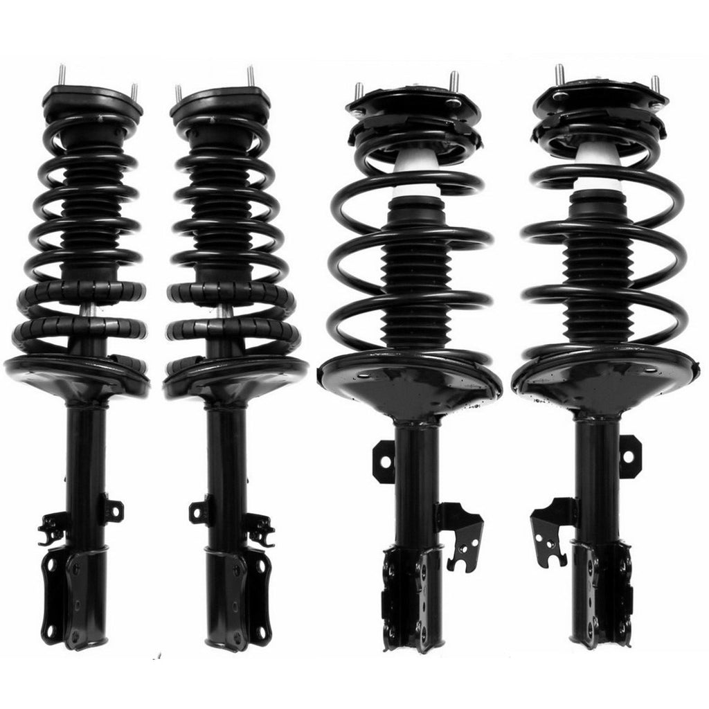 For 2002 2003 Toyota Camry Front Rear Full Set Complete Quick Strut Assembly