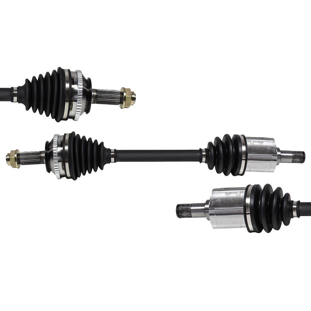 Pair CV Axle Joint Assembly Front ForHonda Accord EX EX-R LX SE Auto Trans 2.3L