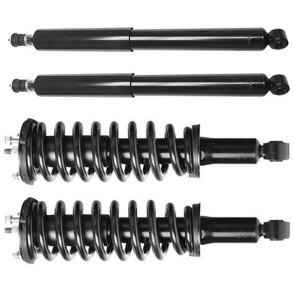 For 4WD 2000 - 2002 2003 2004 2005 2006 Toyota Tundra Front Struts Rear Shocks