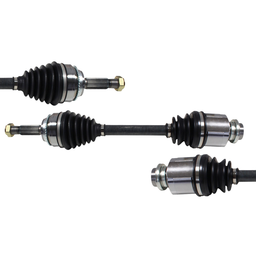 Pair CV Axle Joint Assembly Front ForMitsubishi Outlander XLS Sport AWD 2.4L I4