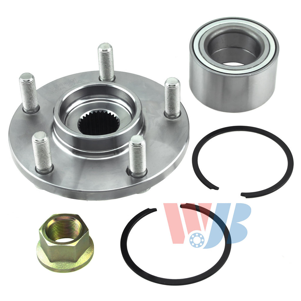 WJB Front Wheel Hub Bearing Repair Kit ForInfiniti I30 I35 Nissan Altima Maxima