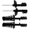 For 1997-2001 Toyota Camry 2.2L Rear Strut & Spring Assembly + Front Bare Struts