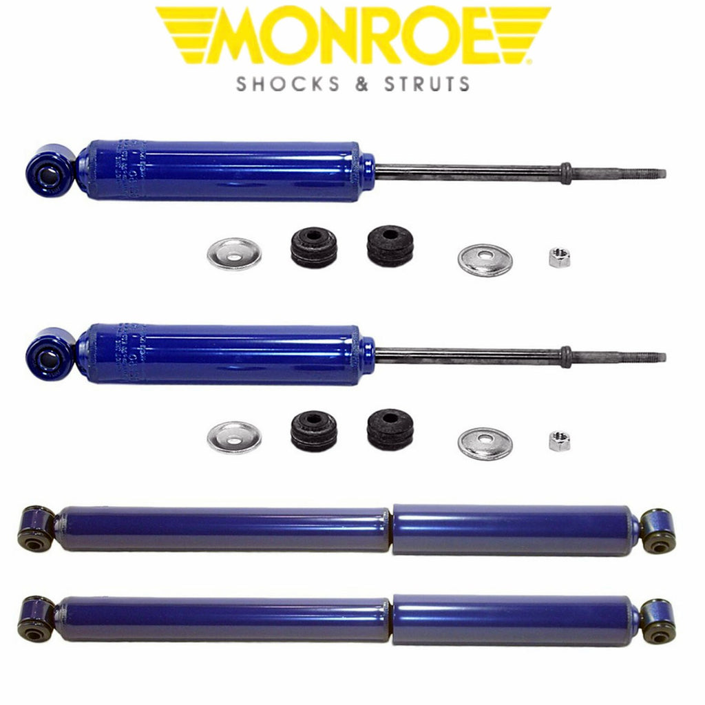 Monroe Matic Plus Shock Absorbers Front Rear Set for Dodge Dakota Durango 4WD