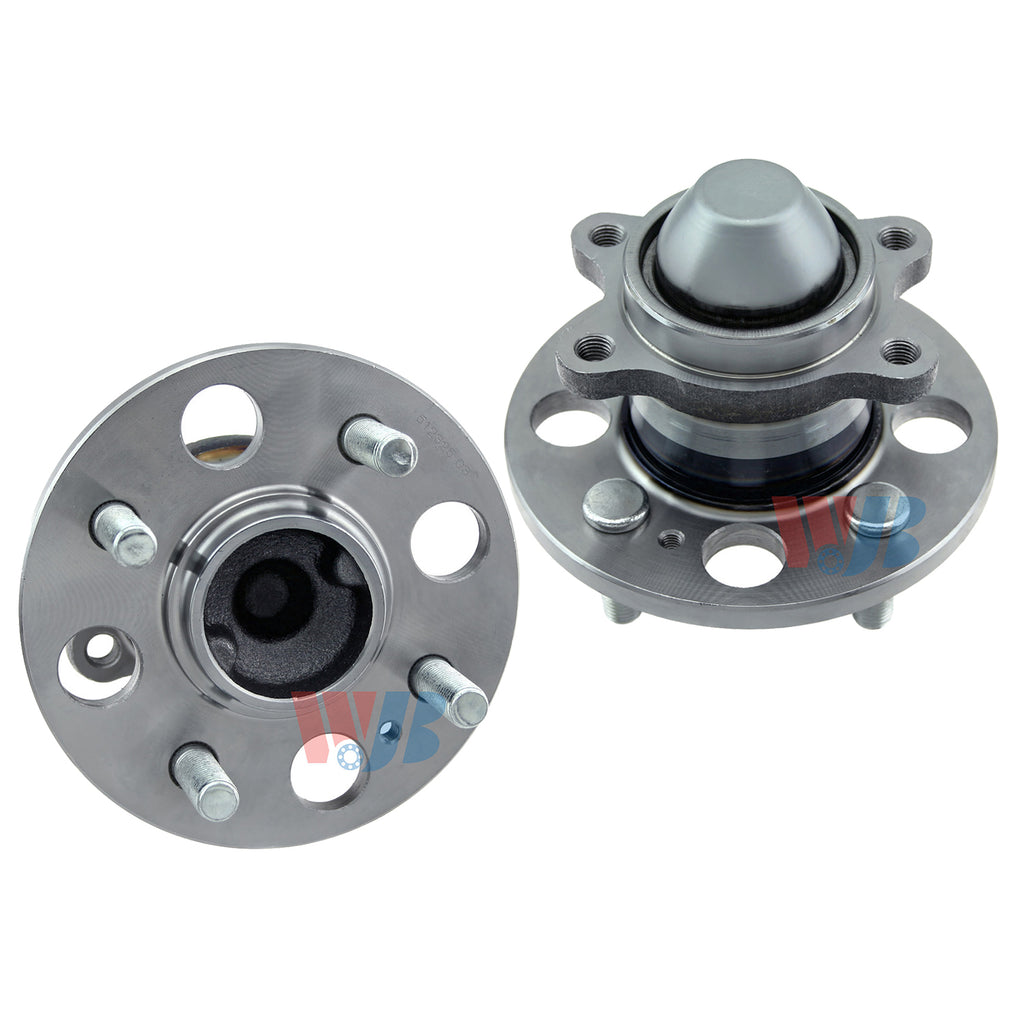 WJB 2 Rear Wheel Hub Bearing Assembly Fit Kia Rio Rio5 Hyundai Accent Non-ABS