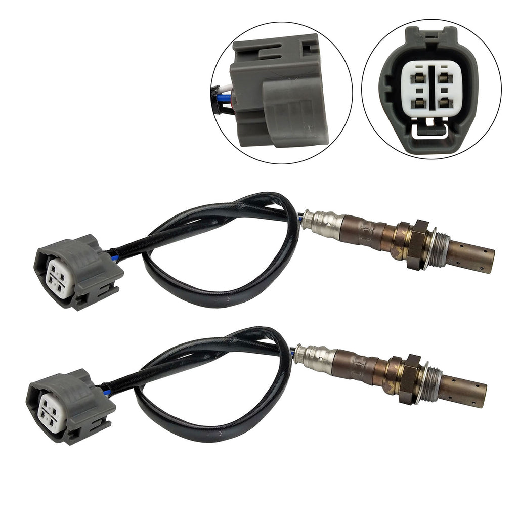 2Pcs O2 Oxygen Sensor Upstream For 2000 2001 2002 Jaguar XK8 XKR 4.0L