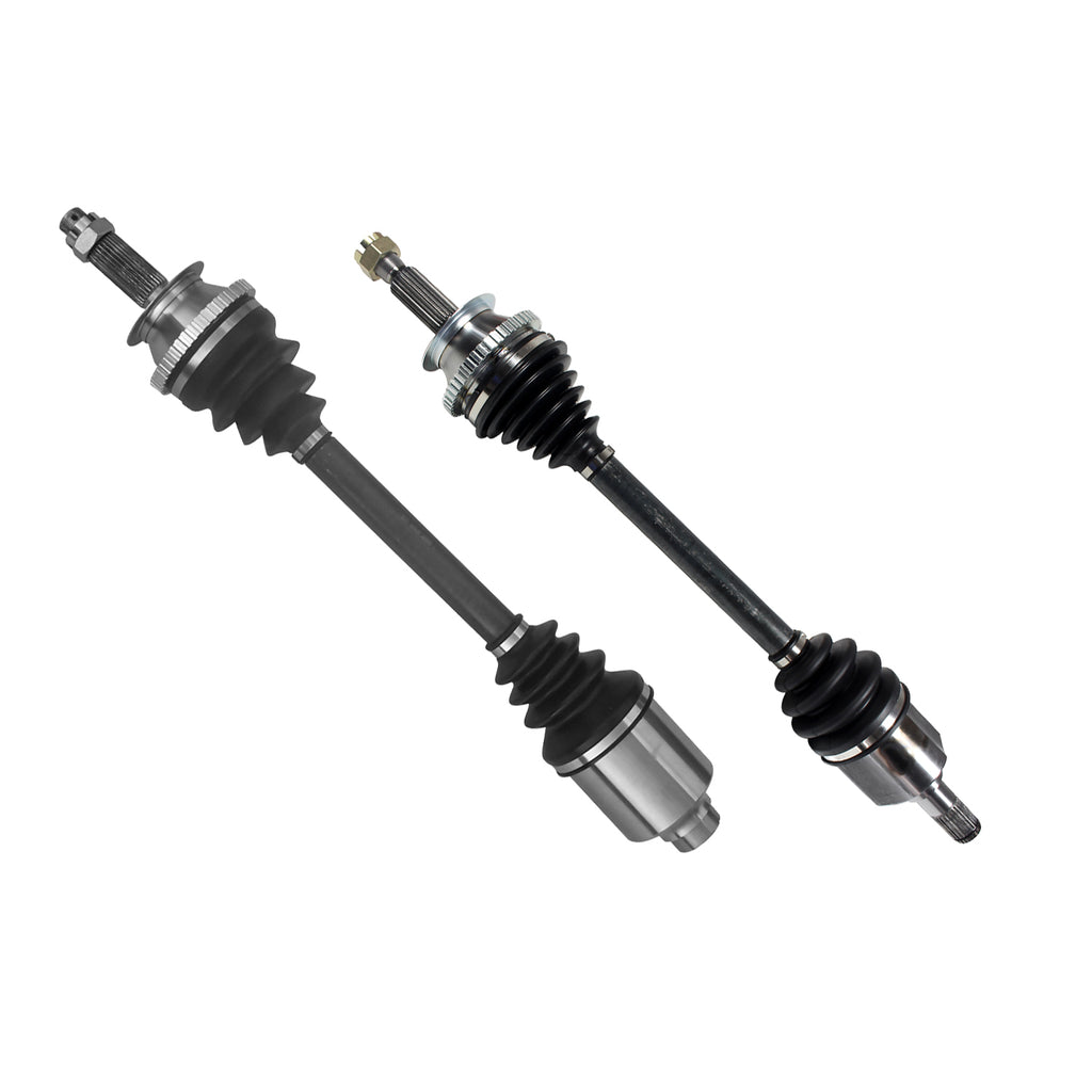 Pair CV Axle Joint Assembly Front For Hyundai Sonata GLS Sedan Standard Trans V6