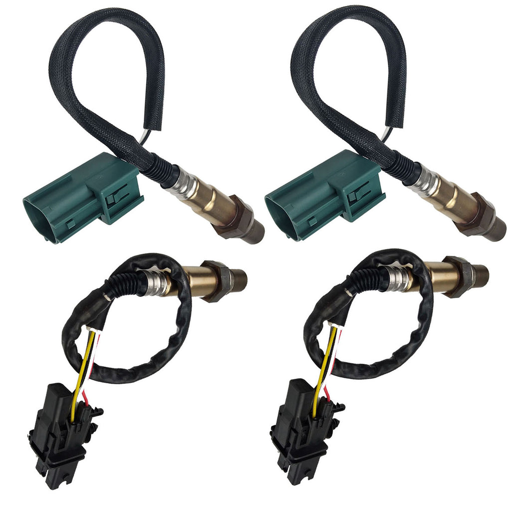 4Pcs Air Fuel Ratio O2 Oxygen Sensor Up & Down For Infiniti Nissan Titan 5.6L