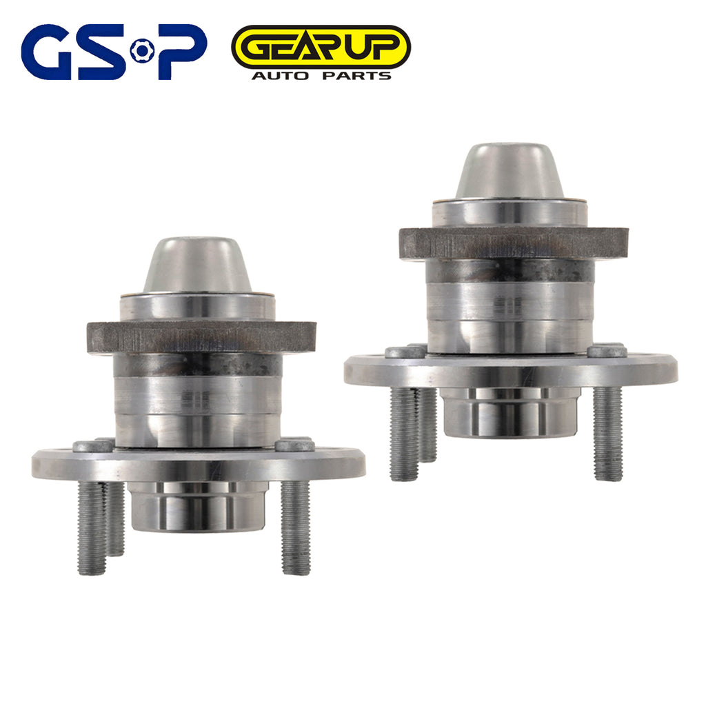 Pair Rear Wheel Hub Bearing Assembly For Chevy Epica Optra Suzuki Forenza Verona