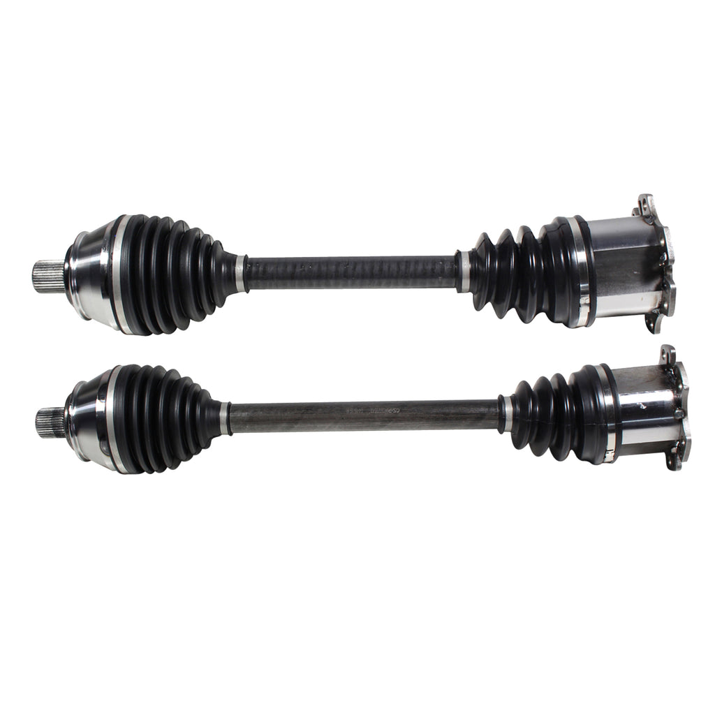 Pair CV Axle Joint Assembly Front For Audi A6 Sedan AWD 3.0L 4.2L V6 V8 05-10