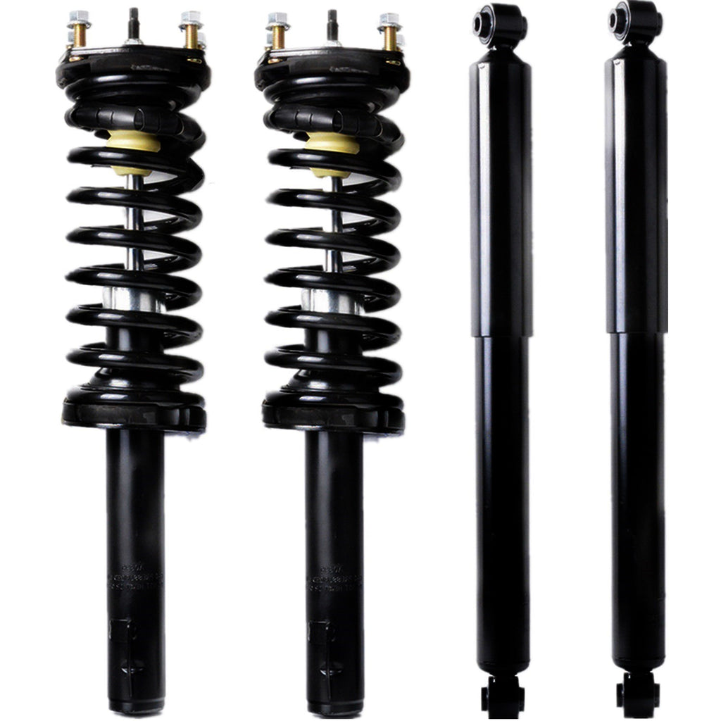 For 06-10 Jeep Commander Grand Cherokee Complete Front Struts & Rear Shocks Kit