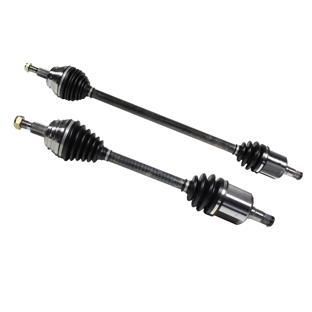 Pair CV Axle Joint Assembly Front For Volkswagen Beetle Auto Trans 2.0L 1.8L I4