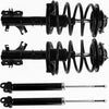 Front Struts & Coil Springs + Rear Shocks For 2002 - 2006 Nissan Altima Base