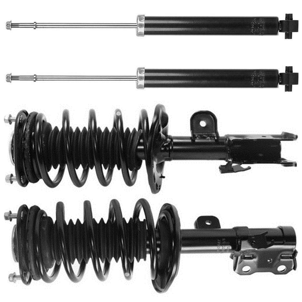 Front Struts & Coil Spring Rear Shocks For 20112012 2013 2014 2015 Toyota Prius