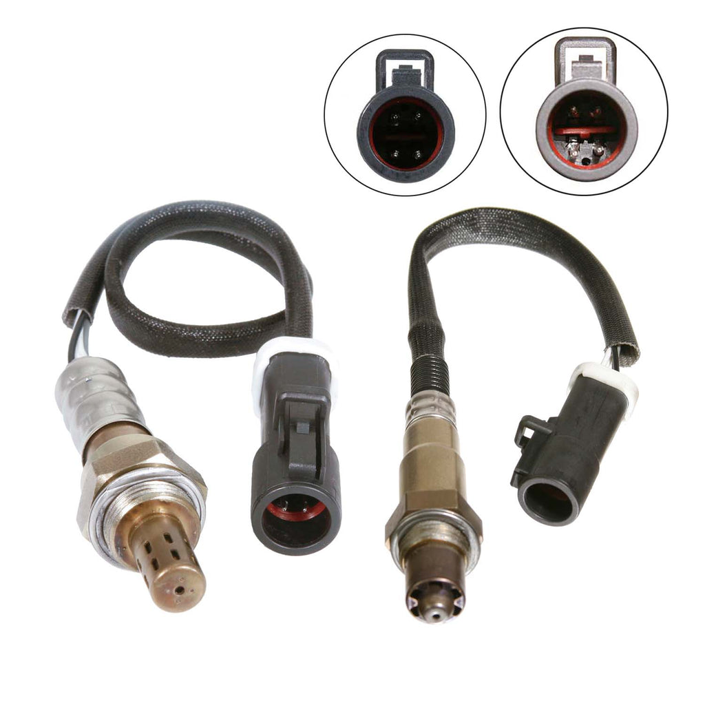 2Pcs Upstream + Downstream Oxygen Sensor For Ford Freestar Monterey 3.9L 4.2L