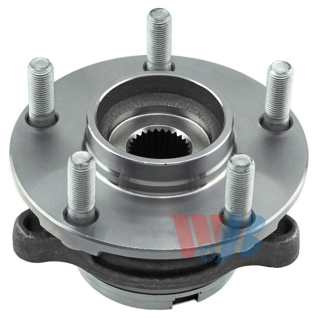 WJB Front Wheel Hub Bearing Assembly For Infiniti EX35 EX37 FX45 FX50 G37 Q40