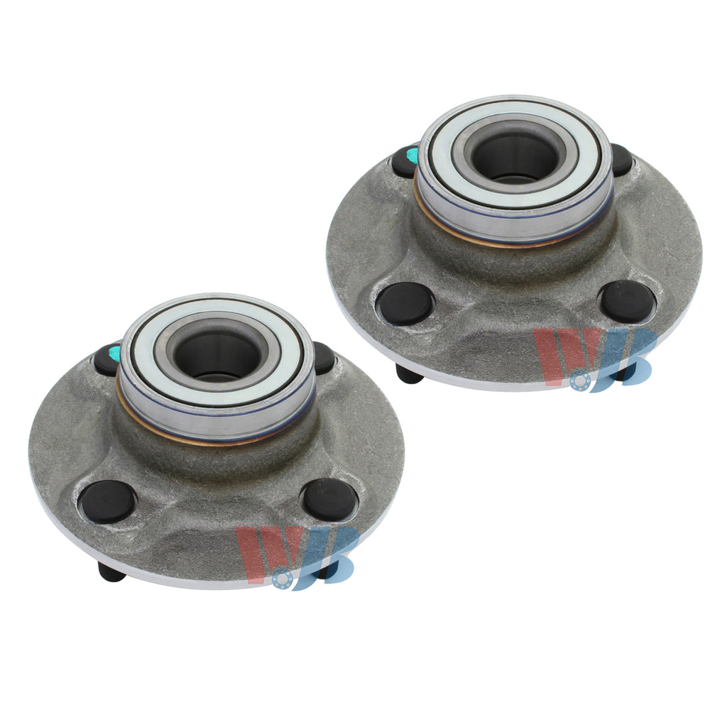 WJB 2 Rear Wheel Hub Bearing Assembly Fit Nissan Altima Stanza 4 Lugs