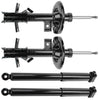 Front & Rear Shock Absorber Suspension Strut For Nissan Sentra 07-12