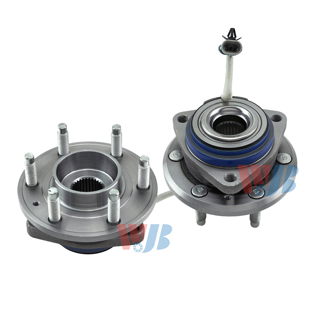 WJB 2 Front Wheel Hub Bearing Assembly FitCadillac STS RWD ABS 2006-2009