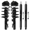 Fits 1998 - 2003 Toyota Sienna FWD Front complete Struts & SpringsRear Shocks