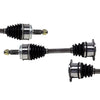 Pair CV Axle Joint Assembly Front For Mitsubishi Montero XLS Limited 3.5L 3.8 V6