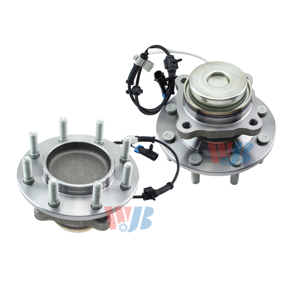 WJB 2 Front Wheel Hub Bearing Assembly Fit Chevy Express GMC Savana 3500 4500