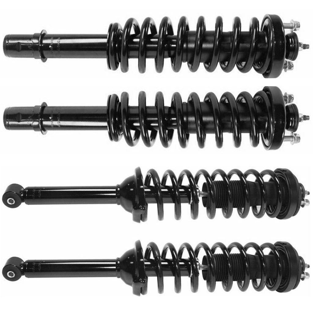 For 1997 - 2001 Honda CR-V CRV Front Rear Struts w/ Coil Springs Assembly