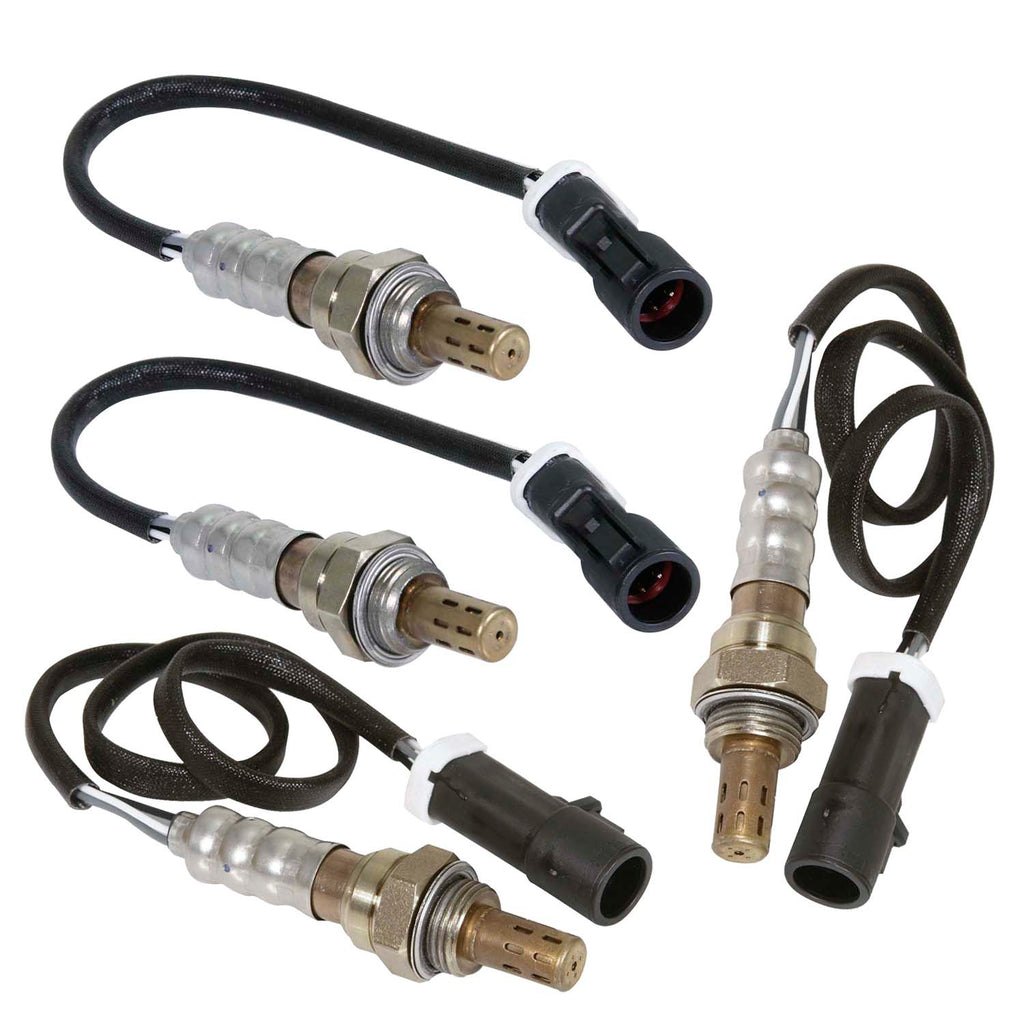 4Pcs Upstream & Downstream Oxygen O2 Sensor For Ford F-150 E-150 E-250 4.2L 5.4L