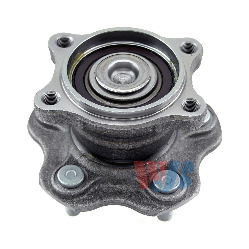 WJB 2 Rear Wheel Hub Bearing Assembly Fit Nissan Quest Base SE 3.5L 6 Cyl 04-09