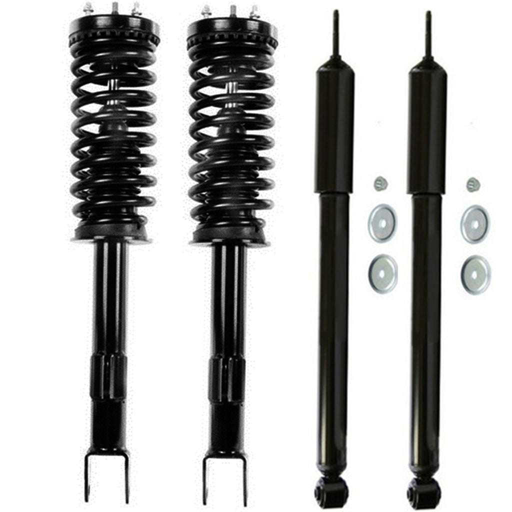 For 2005 - 2010 Chrysler 300 C SRT8 Front Struts & Coil Springs + Rear Shocks