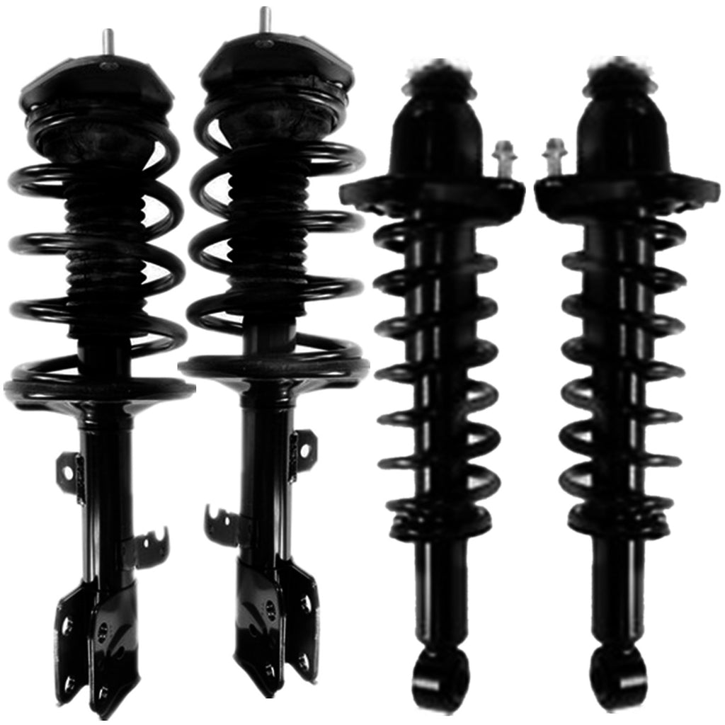 For 2009 - 2013 Toyota Collora 1.8L Front Rear Complete Strut & Coil Springs