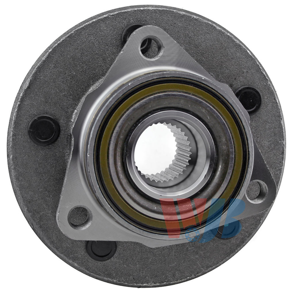 WJB Front Wheel Hub Bearing Assembly For Dodge Ram 1500 4WD 2-Wheel ABS 01-00