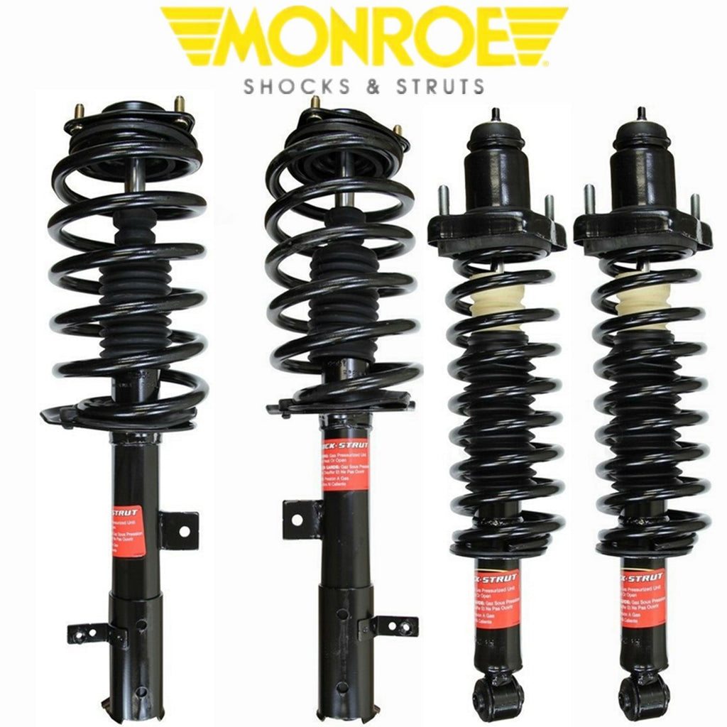 Monroe Complete Strut Spring Assembly Front Rear Kit for 11-17 Jeep Patriot FWD