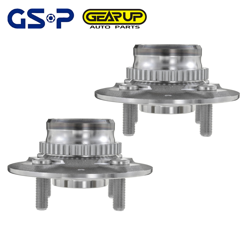 GSP Pair Rear Wheel Hub Bearing Assembly For 2005 Hyundai Accent GT GLS  ABS