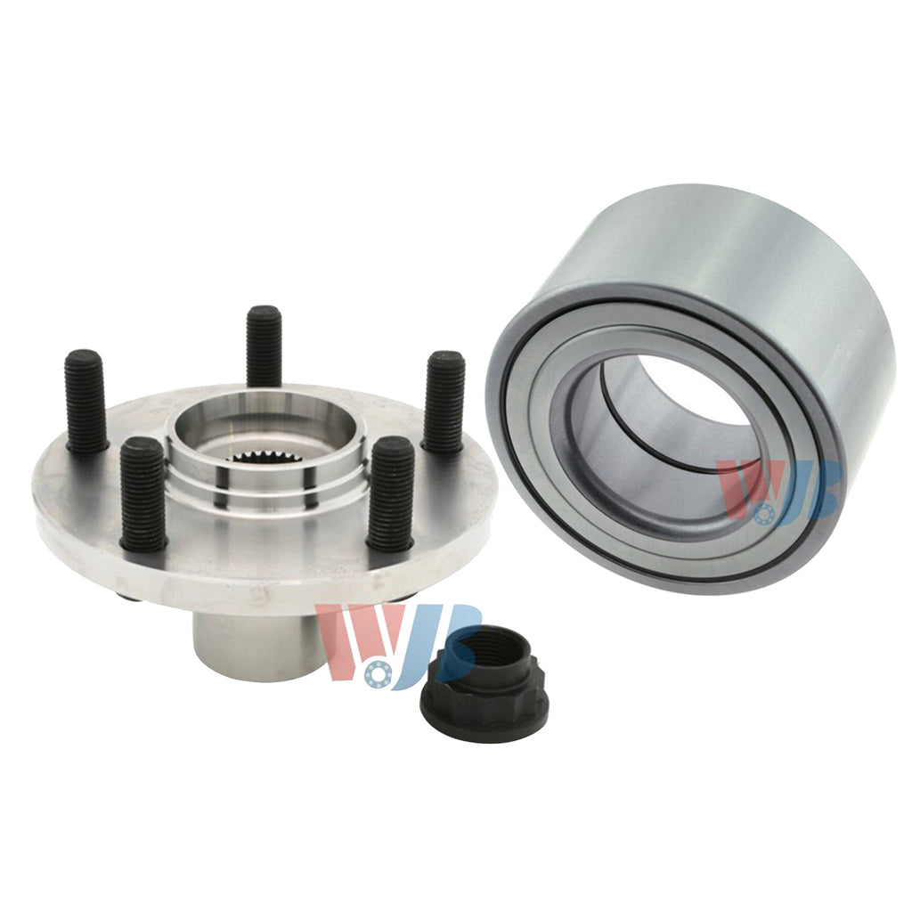 Front Wheel Hub Bearing Kit Assembly Fit Toyota Highlander FWD 2001-2011