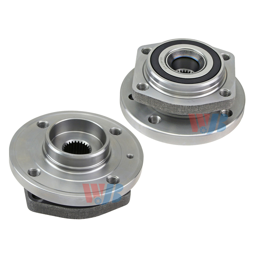 WJB 2 Front Wheel Hub Bearing Assembly FitVolvo 850 1993