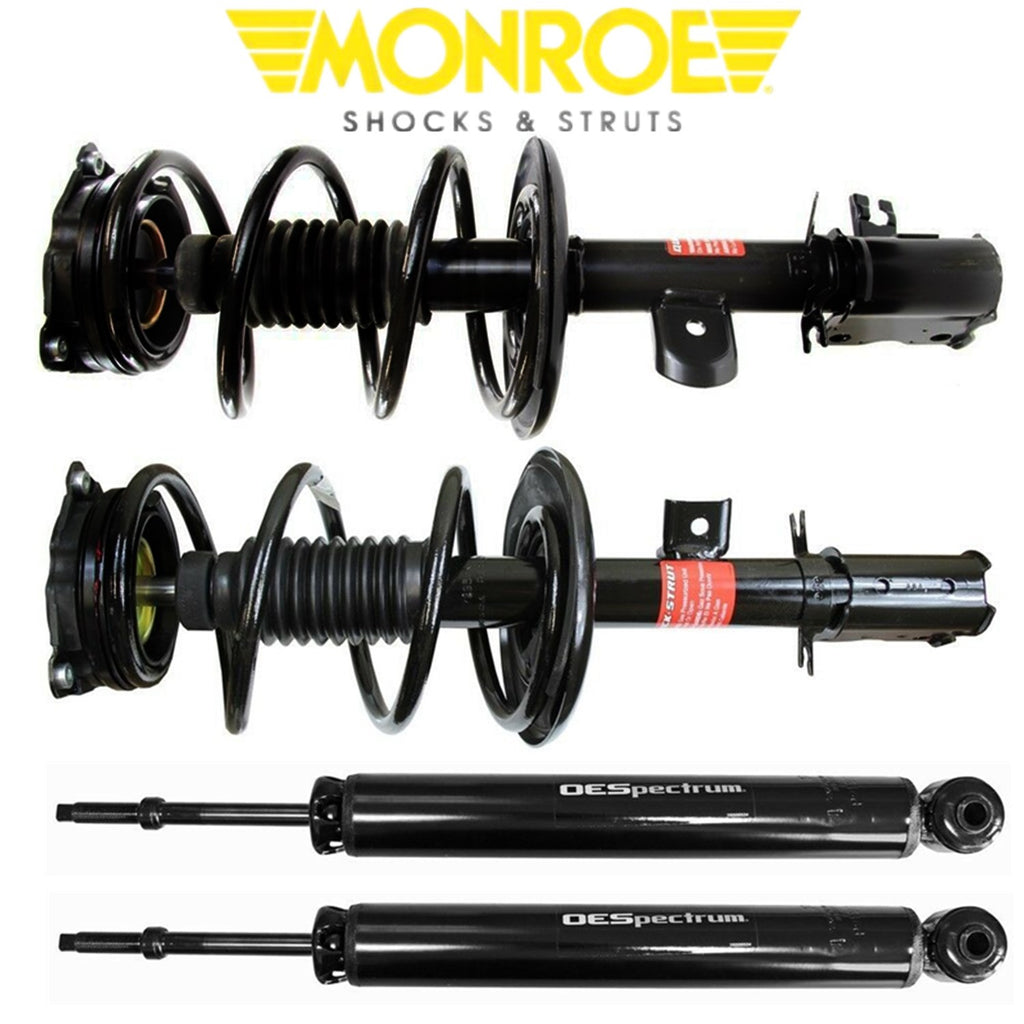 Monroe Quick Struts & Shock Absorber Front Rear Kit for Nissan Murano 2009 2010