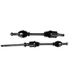 Pair CV Joint Axle Assembly Front For Jaguar X Type X-Type Base Sedan 2.5L 3.0L