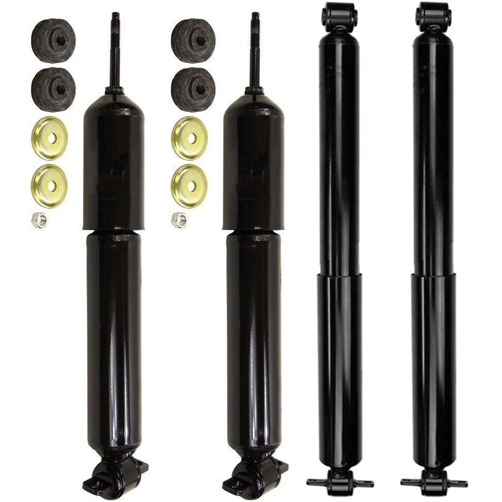 Front Rear Shocks Struts for 2003 - 2016 Chevy Express 2500 3500 Savana