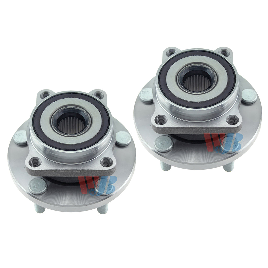 WJB 2 Front Wheel Hub Bearing Assembly FitSubaru B9 Tribeca Tribeca