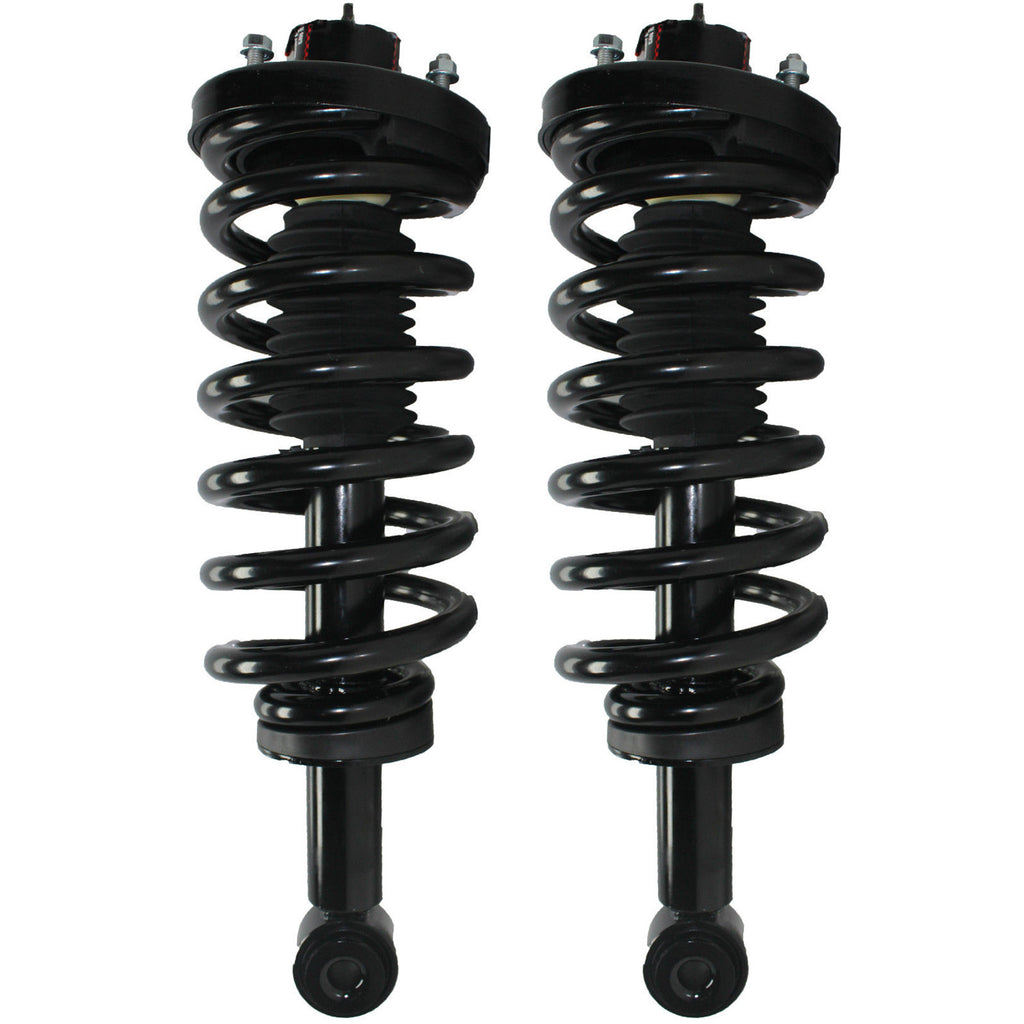 For 2003 - 2006 Ford Expedition Rear Pair Air to Coil Quick Install Ready Struts