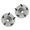 Pair Rear Wheel Hub Bearing Assembly For 1990-96 Eagle Mitsubishi Plymouth Laser