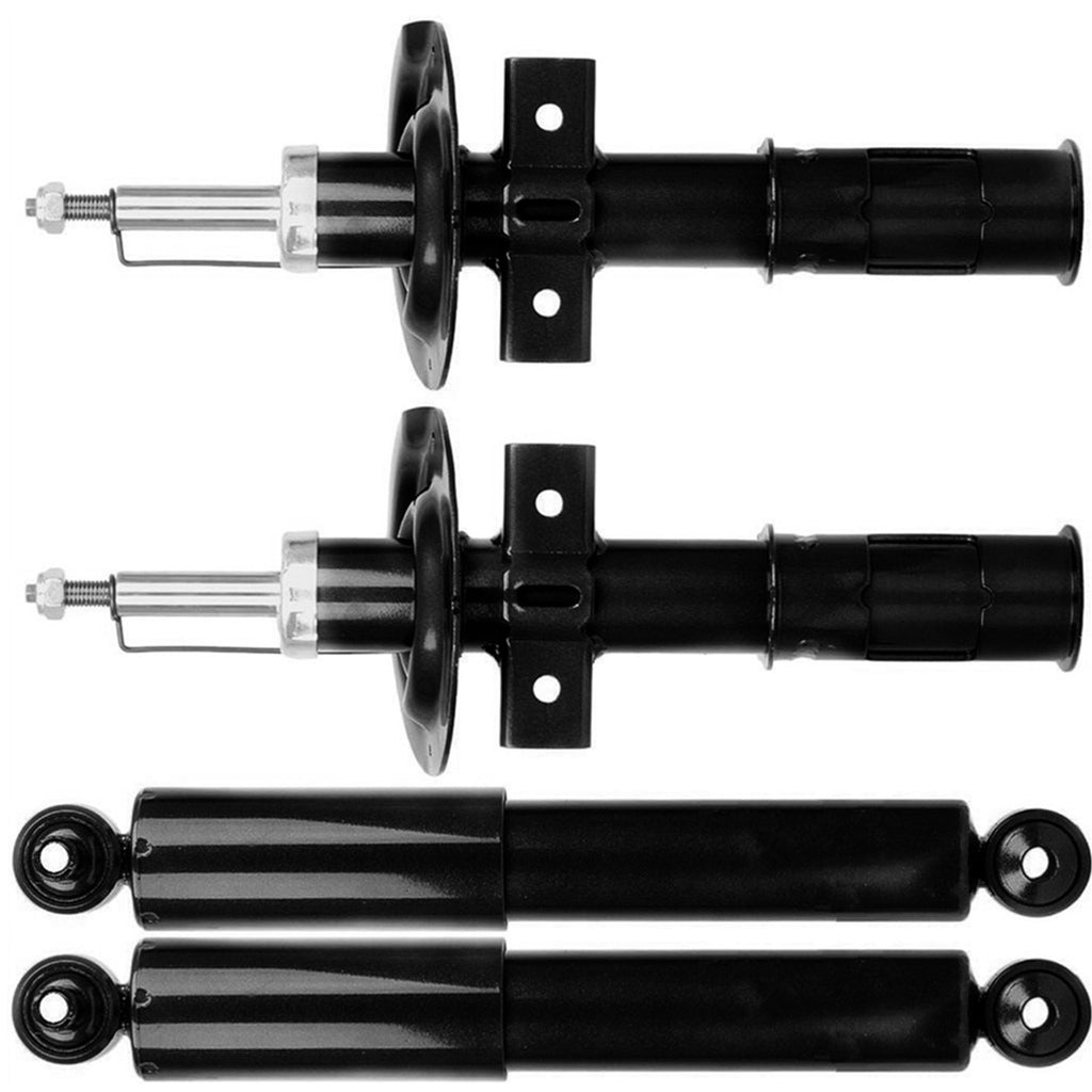 2x Rear Shocks + 2x Front Struts For 2009 - 2012 Chevy Traverse Buick Enclave