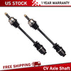 Pair CV Axle Joint Assembly Front ForSubaru Impreza Standard Trans FWD 1.8L H4